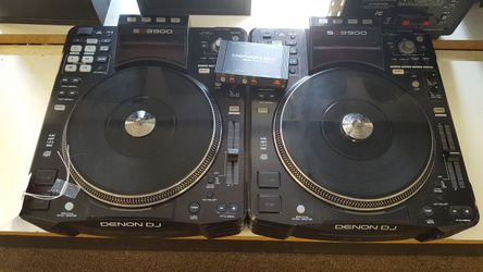 Denon DJ SC3900 Turntables and DS1 Serato Interface