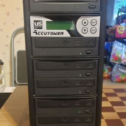 US Digital Media AccuTower DVD Replicator Copier 6 Drives