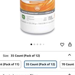 Cases Of 12 wipes 