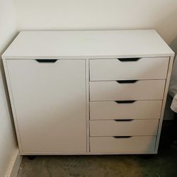 White Drawers 