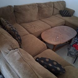 3 PC Tan SECTIONAL 145 Today Only 443 N Saint Francis Wichita 