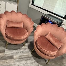 Accent Pink Chair 