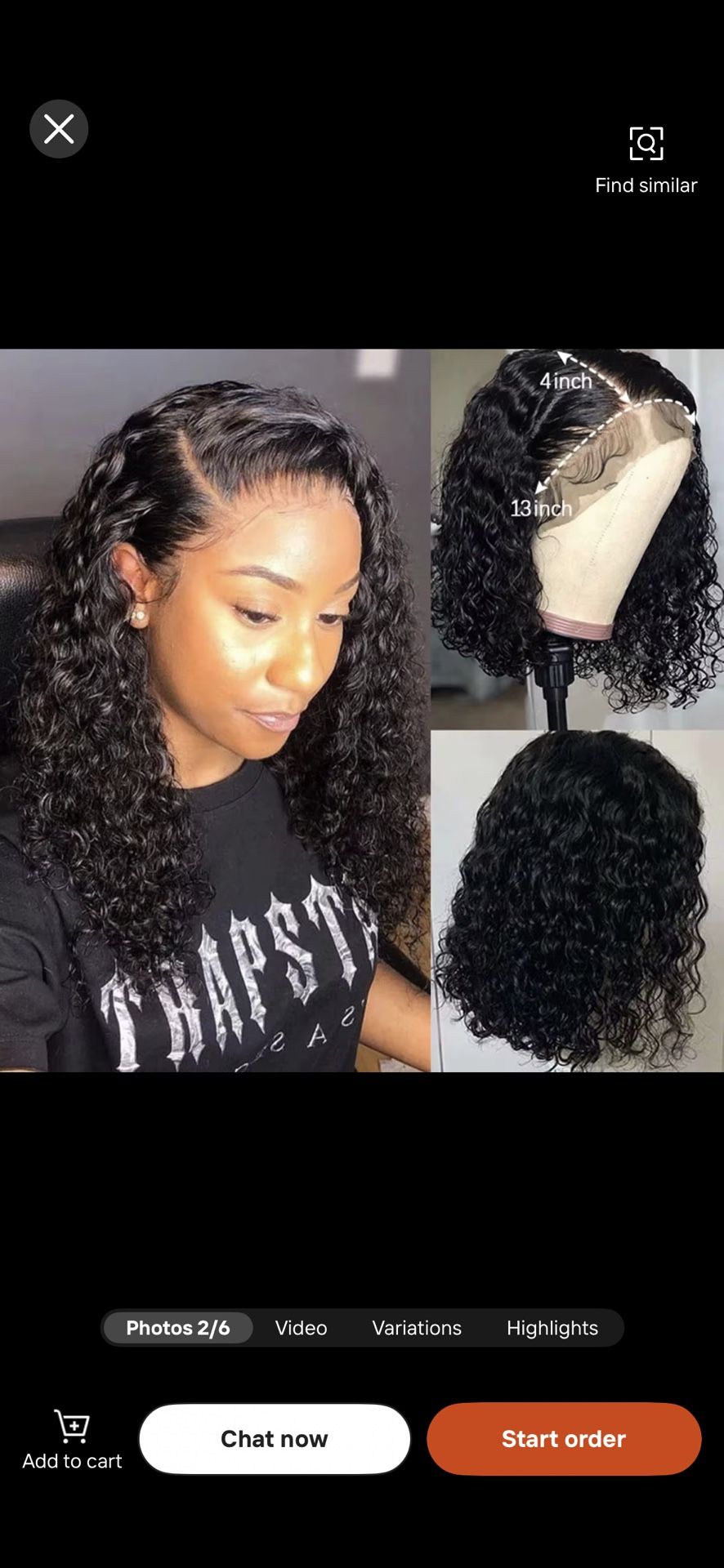 HD Lace Wig 13x4 16inch π― Human Hair πfree Gift Included π¦Shipping Available