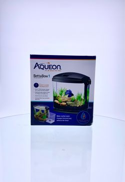 Aqueon BettaBow 1 Gallon Desktop Aquarium Kit