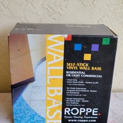 Vinyl Self Stick Wall Base Roll 4inx20ft