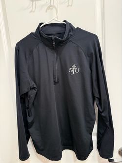 Saint Joseph’s university Pull overs size medium, hats, bottle and necklace lot