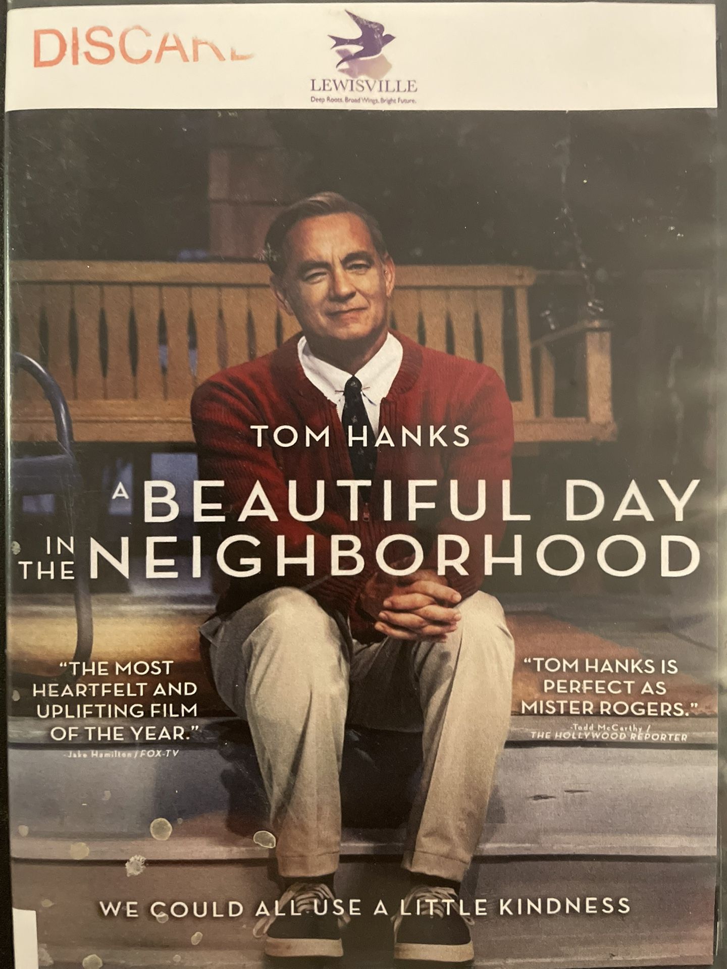 A BEAUTIFUL DAY In The NEIGHBORHOOD (DVD-2019) Tom Hanks!