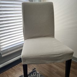 IKEA BERGMUND Chair, black/Orrsta light gray