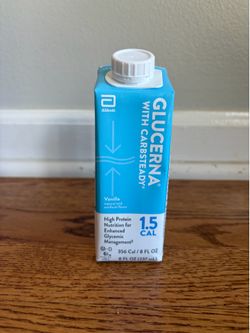 Glucerna with carbsteady/case
