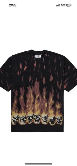 Supreme MM6 Maison Margiela Liquid Blue Oversized Tee