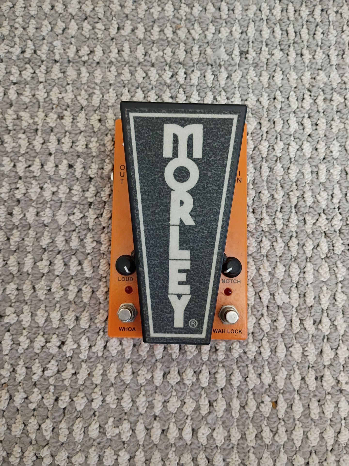 Morley 20/20 Classic Switchless Wah Effects Pedal