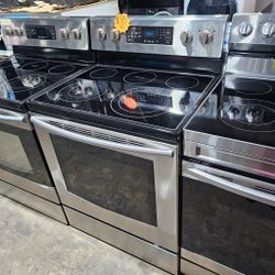 Samsung Glass Electric Stove Stainless Steel Working Perfectly 4-months Warranty 