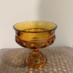 Vintage Indiana Glass, compote Glass
