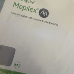 Mepilex® Ag Antimicrobial soft silicone foam dressing