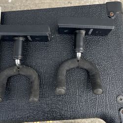 2 Guitar Wall Mounted Hangers