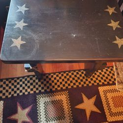 Primitive Star End table.