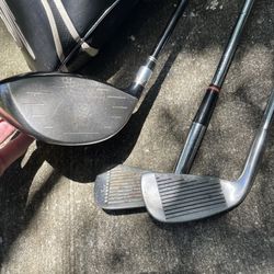 $20 - Bundle Of 3 Golf Clubs