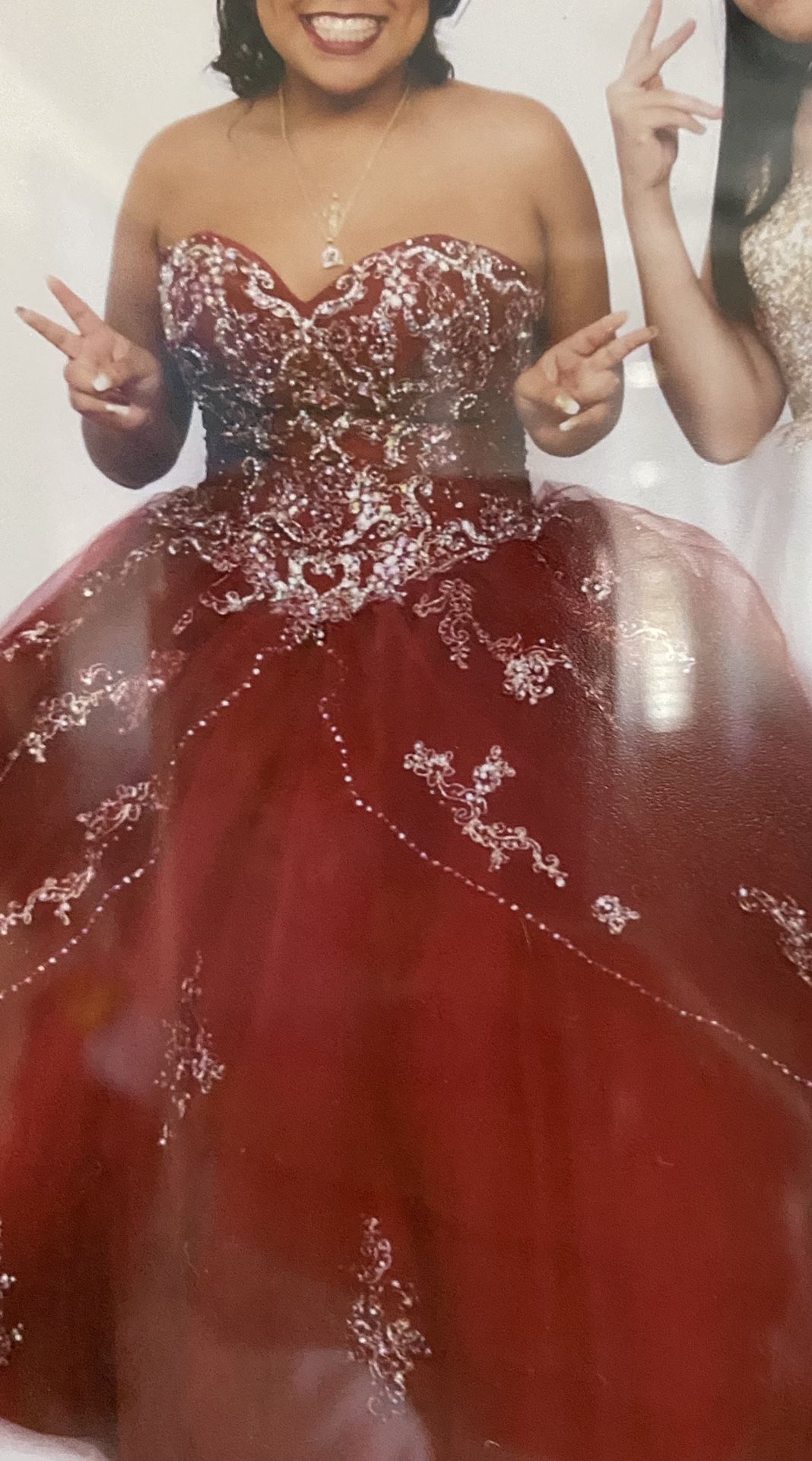 Used Quince Dress Size 12 Maybe 14 Waist Size Is 33”.It Does Come With Petticoat. Asking $200 OBO