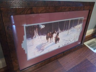 Two Framed Pictures