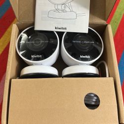 Kiwibit 2K Smart Home Security Camera - 2 Pack - NEW