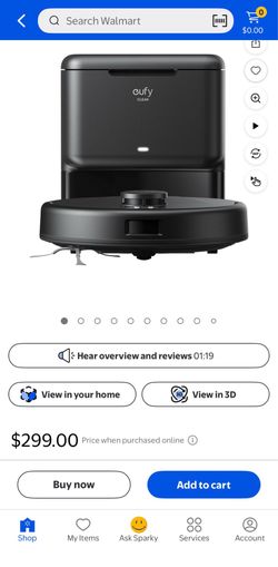eufy Clean L50 SES with 60 Day Self-Empty Station, Multi-Floor Cleaning, Customizable Mapping, T2275Z11, New