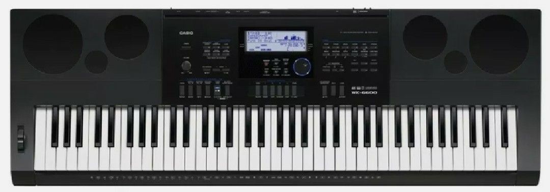 casio wk-6600 Keyboard Synth Piano OBO