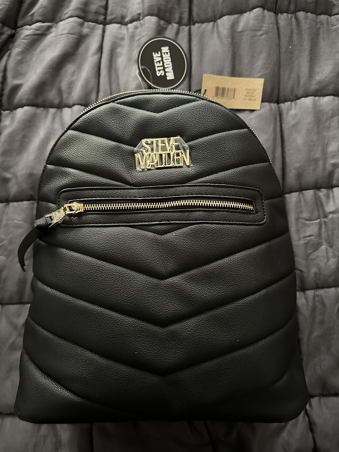 Brand New Black Steve Madden Backpack /Bag