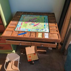 Custom Built Monopoly Table