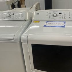 Kenmore White Washer And Gas Dryer Set Used 