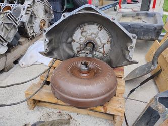 350 Turbo Transmission Off  Chevy Torque Converter 