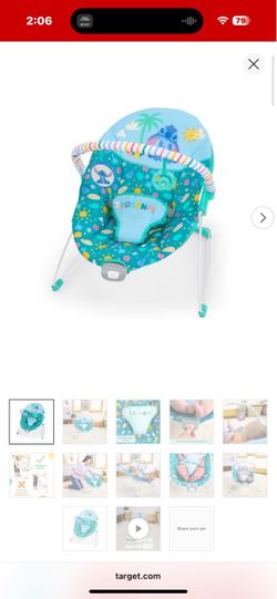 Bright stars baby bouncer