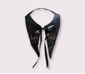 NEW Witch Coven Detachable Pointed Collar with Ribbon Bow & Buckles