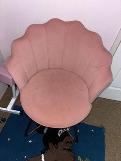 Pink Vanity Chair