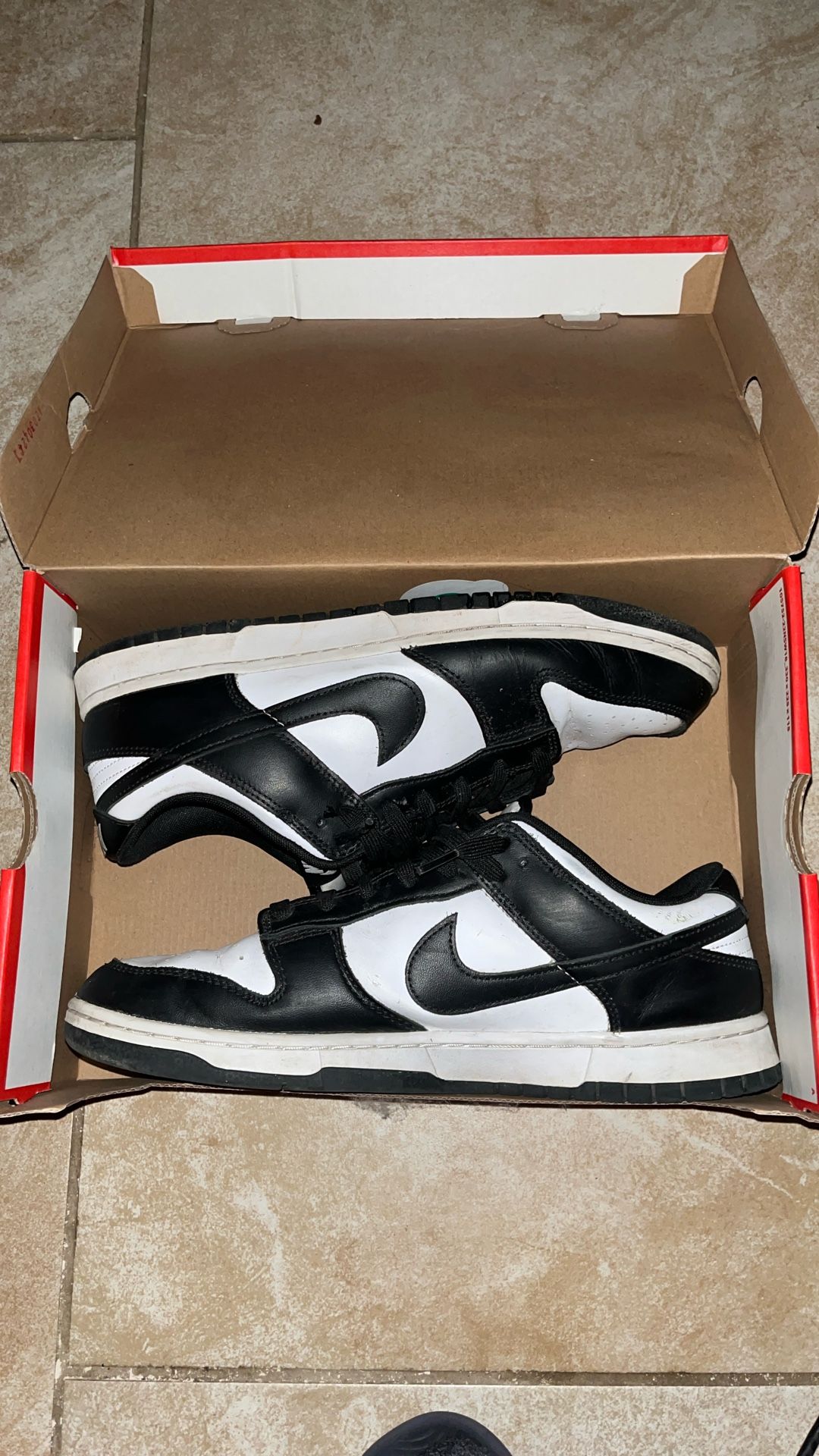 Nike Panda Dunks 11.5