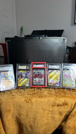 Lot of graded Pokémon slabs