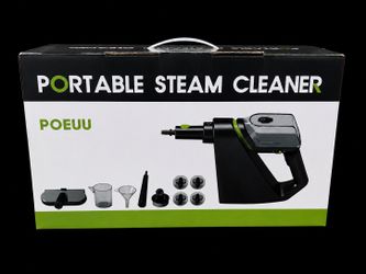 Portable Handheld Steam Cleaner w/ Accessories – New