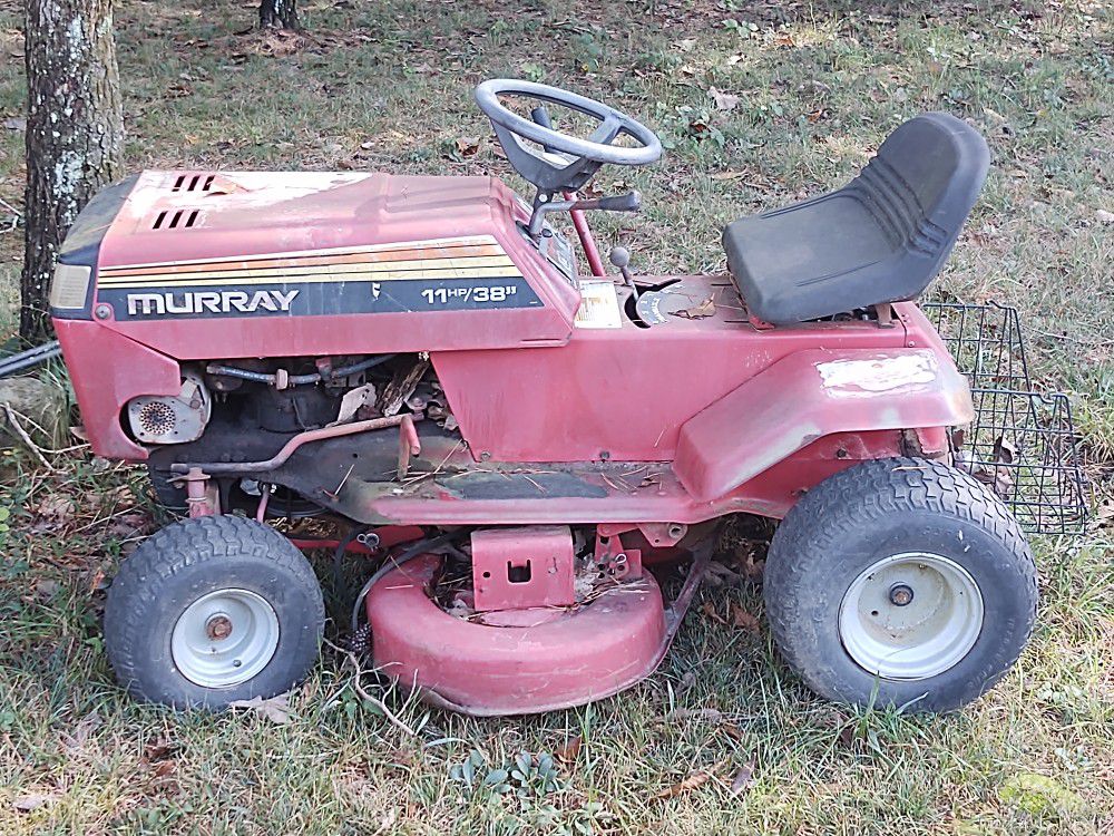 Murray riding lawn mower 11 horsepower 38 inch