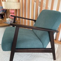 Mid century arm chairs