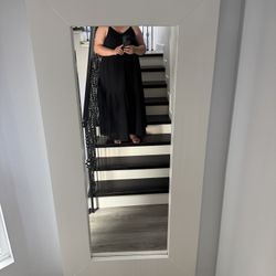 Large Modern Wall Mirror – Neutral Frame