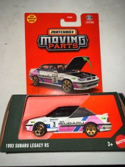 Matchbox Moving Parts (1993 Subaru Legacy RS)