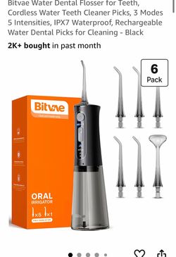 Wireless water flosser