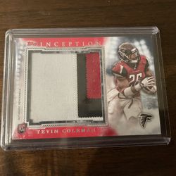 2015 Topps Inception Tevin Coleman Rookie Jumbo Relics #RJR-TC RC 🔥 Falcons