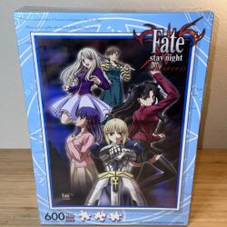 Fate Stay Night RARE 2007 Anime 600 Piece Sealed Puzzle