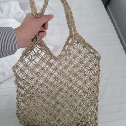 Woven Straw Bag