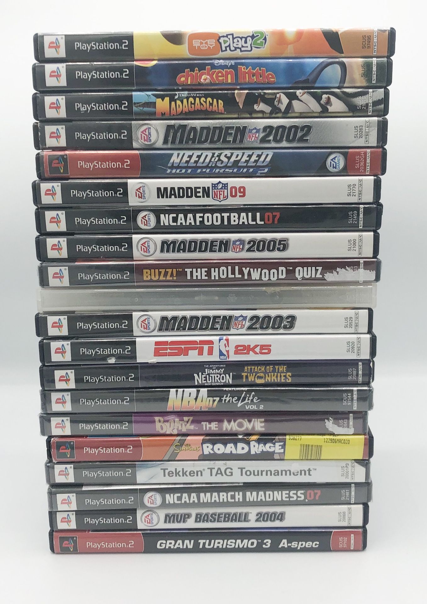Sony PS2 Gaming Lot All Tested Working