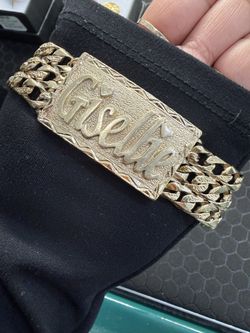 14K ID BRACELET 