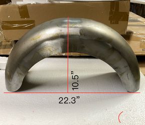 MOTORCYCLE STOREHOUSE Rhino, Custom Rear Fender. Universal