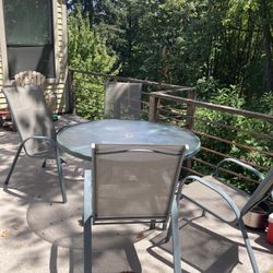 Outdoor Table and Chairs