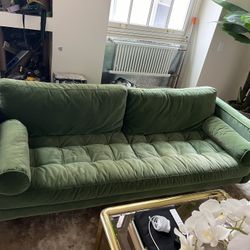 Green couch 