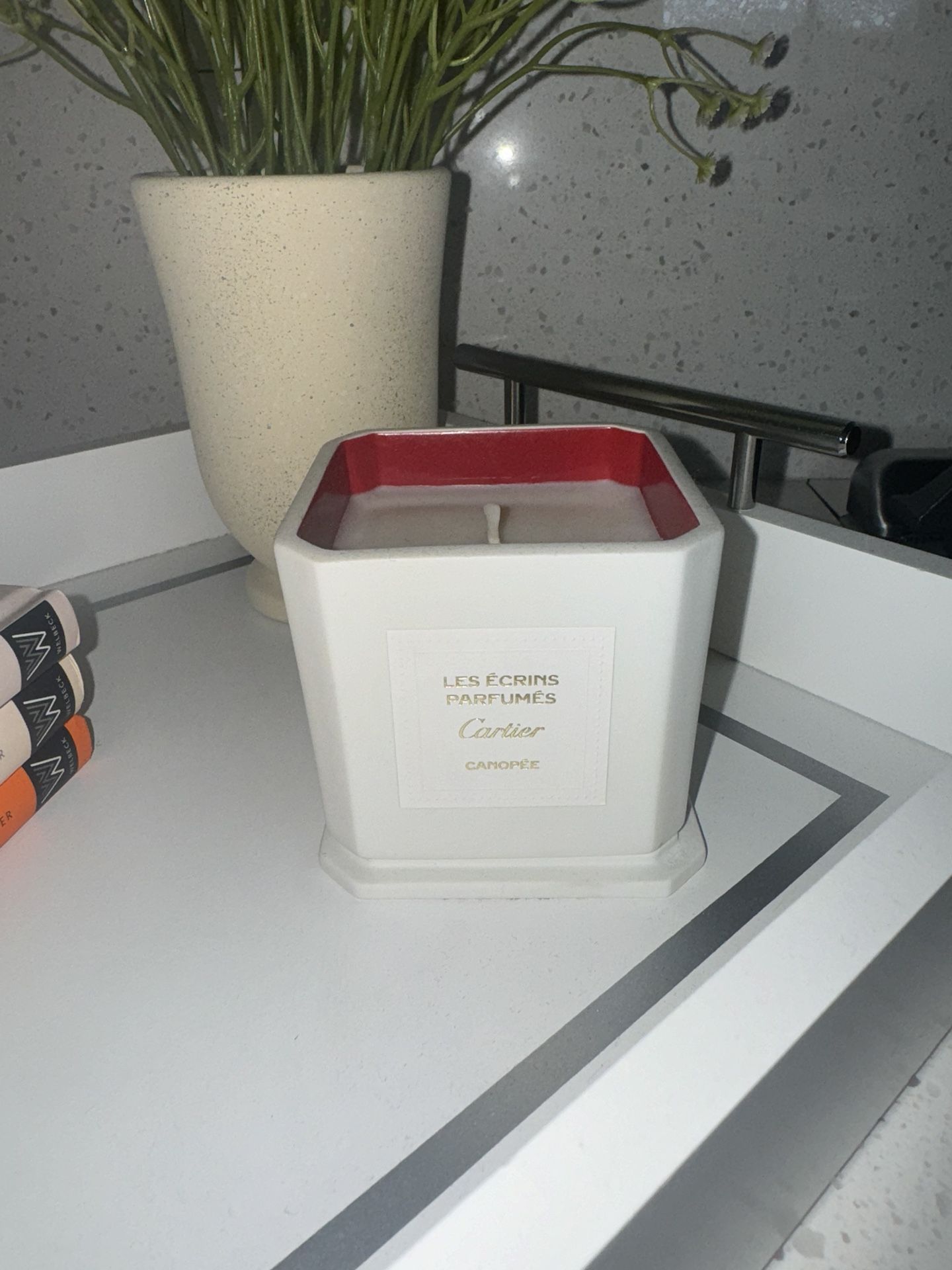 Authentic Cartier Candle